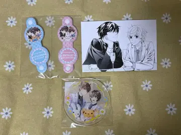 세계제일의 첫사랑 나카무라 슌기쿠 엽서 코드 홀더 아크릴 코스터