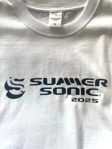 썸머 소닉 SUMMER SONIC 2025 티셔츠