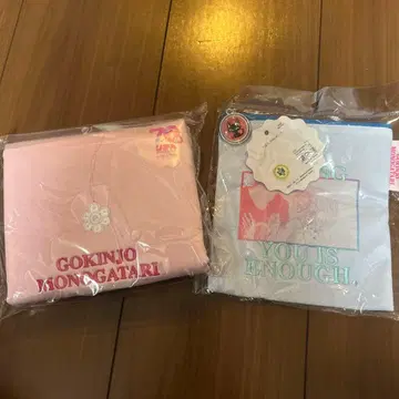 [ 새상품 미사용 ] 3COINS 근처 이야기 토트백 파우치 2종 세트