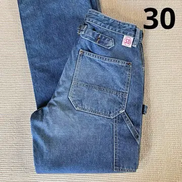 새상품급 STANDARD CALIFORNIA 데님 페인터 팬츠 신치