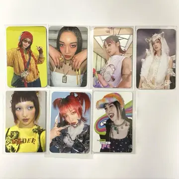 XG 주린 트레이딩 카드 KCON US ktown4u vinyl 슈스탁