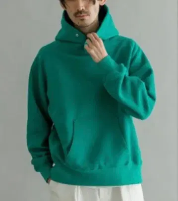 어반 리서치 맨투맨 스냅 후드티