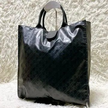 게라르디니 소프티 토트백 모노그램 올 패턴 접이식 블랙