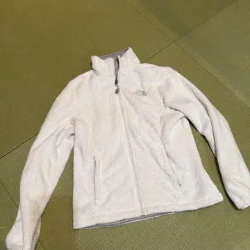 THE NORTH FACE 화이트 플리스 자켓