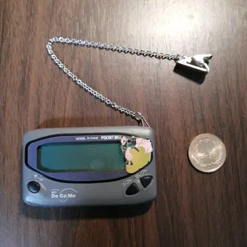 DoCoMo Pocket Bell 그레이 스트랩 포함