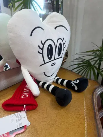 archivio 하트형 봉제 인형 헤드커버 택 포함 새상품