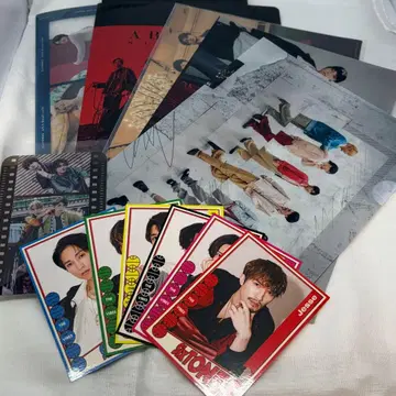 SixTONES 특전 클리어 파일 등