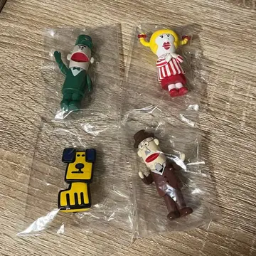 해치와 친구들 스테이션 피규어 컬렉션 4개 세트