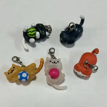 고양이 모으기 2 메지루시 액세서리 전 5종 가챠가챠