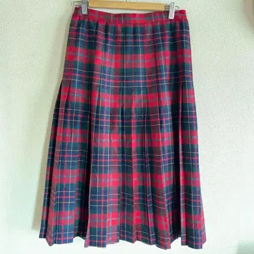 구제 의류 오닐 오브 더블린 체크 스커트 울 100 사이즈 8
