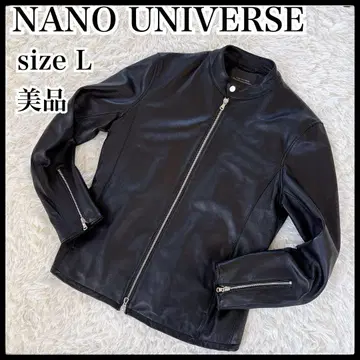 나노 유니버스 가죽 자켓 양가죽 램 가죽 남성용 L 새상품급