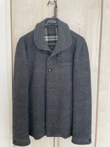 울 그레이 피 코트