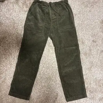 GUNG HO 코듀로이 이지 팬츠 올리브 S