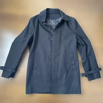 남성용 비기 스텐카라 코트 블랙 블랙 사이즈 L