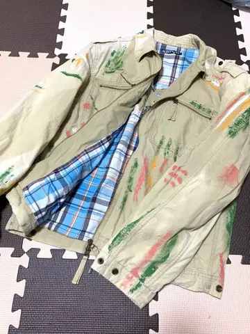 Rusty 밀리터리 자켓 베이지