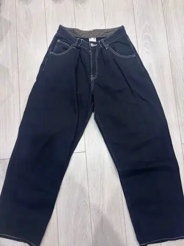 X-girl 데님 팬츠 블랙