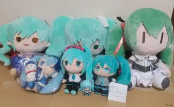 하츠네 미쿠 봉제 인형 시판품 프라이스 묶음 판매