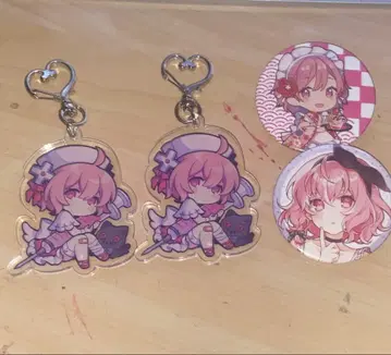 nqrse 캔뱃지, 아크릴 키링