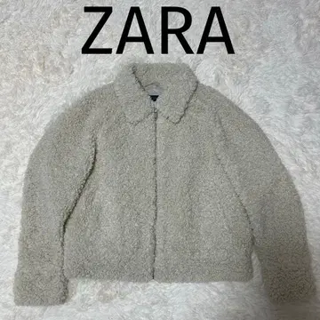 ZARA 보아 자켓 베이지 XS 사이즈