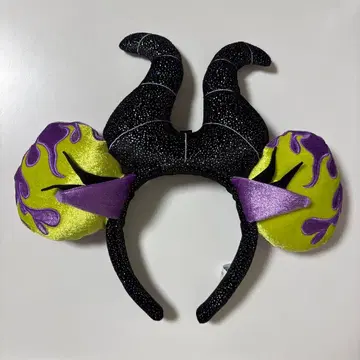 디즈니 할로윈 머리띠 말레피센트