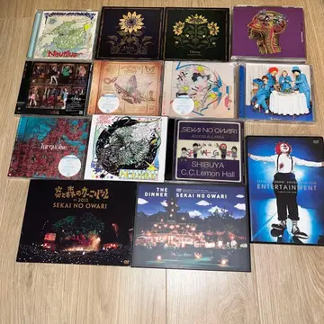 SEKAI NO OWARI CD DVD 라이브 묶음 판매