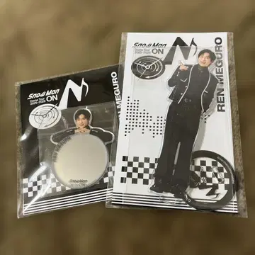 SnowMan 메구로 렌 아크릴 스탠드 거울