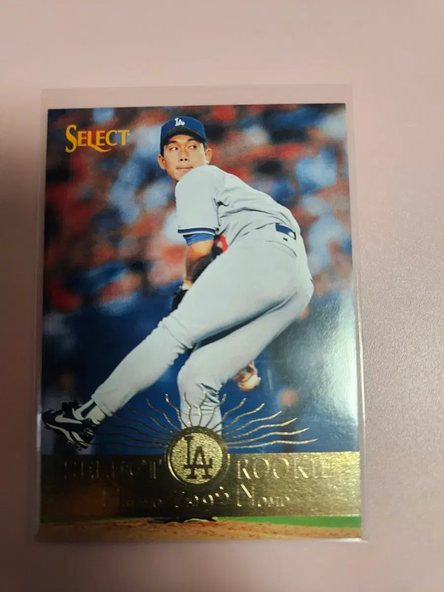 노모 히데오 1995 Select 루키 카드