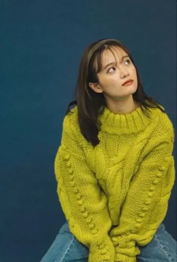 pinue 케이블 니트