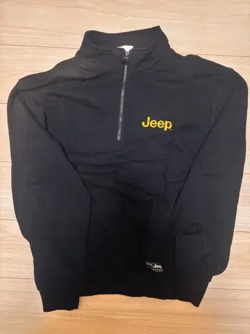 Jeep 블랙 맨투맨 L