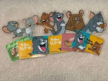 톰과 제리전 85주년 기념 스탠드업 카드 6장