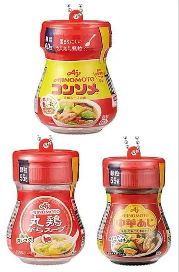 아지노모토 조미료 키링 콘소메 중화풍 마루토리가라 가챠