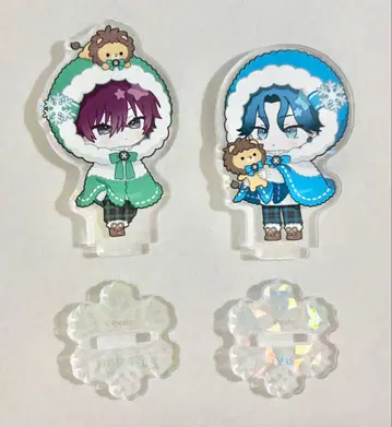 브레마이 Fluffy Winter 아크릴 스탠드 온다 토세 신나 아리