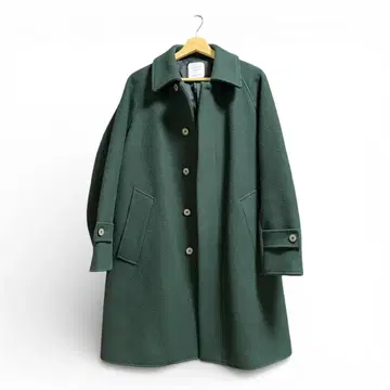 UNITED TOKYO 울 코트 다크 그린 사이즈 1 S-M 상당