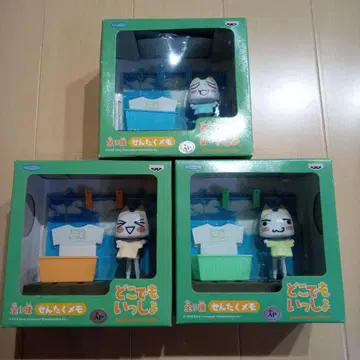 어디든지 함께 세탁 메모 전 3종류 세트 이노우에 토로 기다림