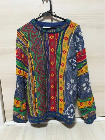 COOGI 멀티 컬러 스웨터 S 사이즈