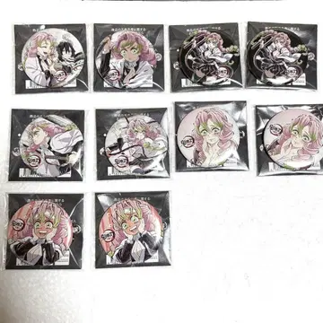 귀멸의 칼날 전 집중전 막간화 캔뱃지 칸로지 미츠리 이쿠로 오바나이