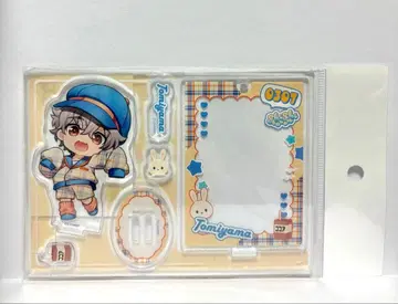 윈블 토끼 귀산 정자 체크 세일러 아크릴 스탠드