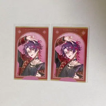 니지산지 IMPACT 태양조 사진풍 카드 와타라이 히바리 2장 세트
