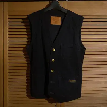 THE FLATHEAD 블랙 베스트 CMV-01W