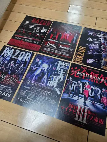 RAZOR 플라이어 6장