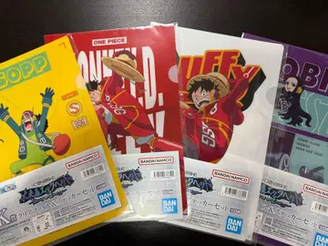 원피스 1번 복권 클리어 파일 4장 세트