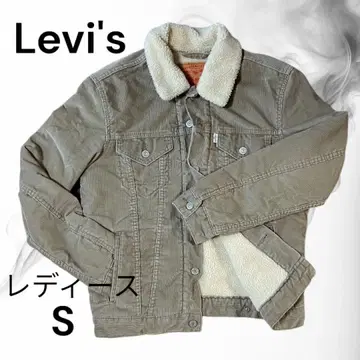 리바이스 여성용 보아 안감 코듀로이 S