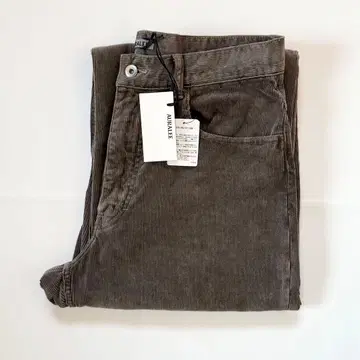 AURALEE / CORDUROY WIDE 5P PANTS / 3