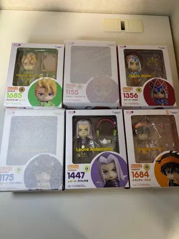 죠죠의 기묘한 모험 피규어 6체 세트 넨도로이드