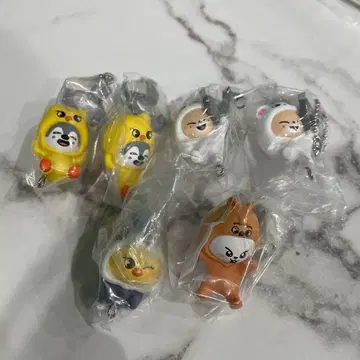 SKZOO 츠마데 츠나게테 마스코트 캡슐 토이 6개 세트