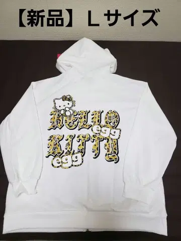 [ 새상품 ] [ 미사용 ] 산리오 키티 저지 egg L 사이즈