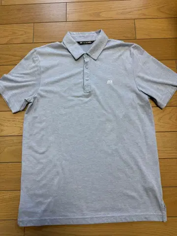 travisMathew 그레이 M 사이즈 피케 셔츠