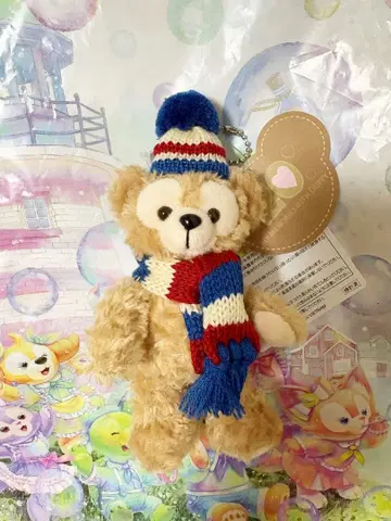 도쿄디즈니씨 더피 복각 윈터 시즌 인형 배지