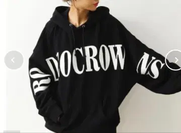 RODEO CROWNS 아플리케 후드티 빅 로고 레어