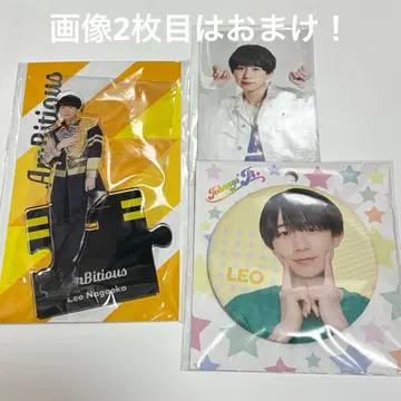 AmBitious 나가오카 렌오 아크릴 스탠드 캔뱃지 프로필 카드